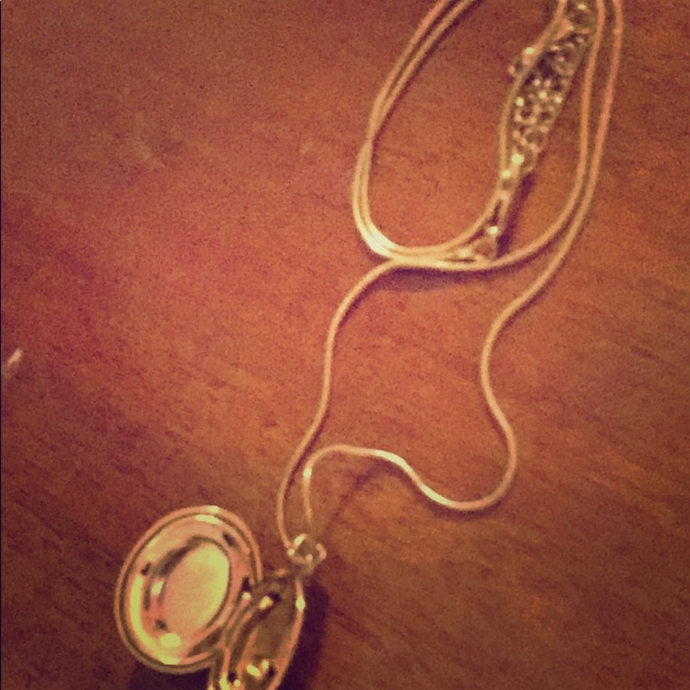 Golden locket 10k gold.